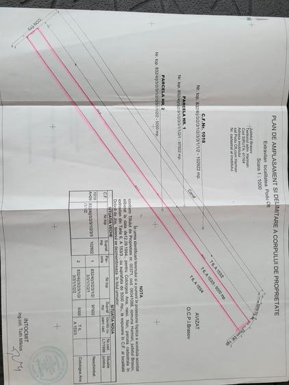 Teren intravilan 5.000 mp | Dublu front stradal | Drum asfaltat | Lângă K Tribut - 6