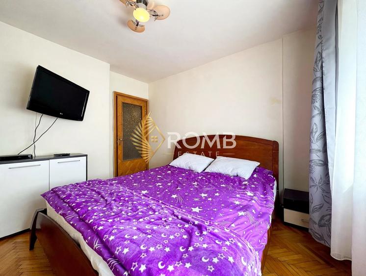 Apartament cu 3 camere decomandat, mobilat în Mănăștur