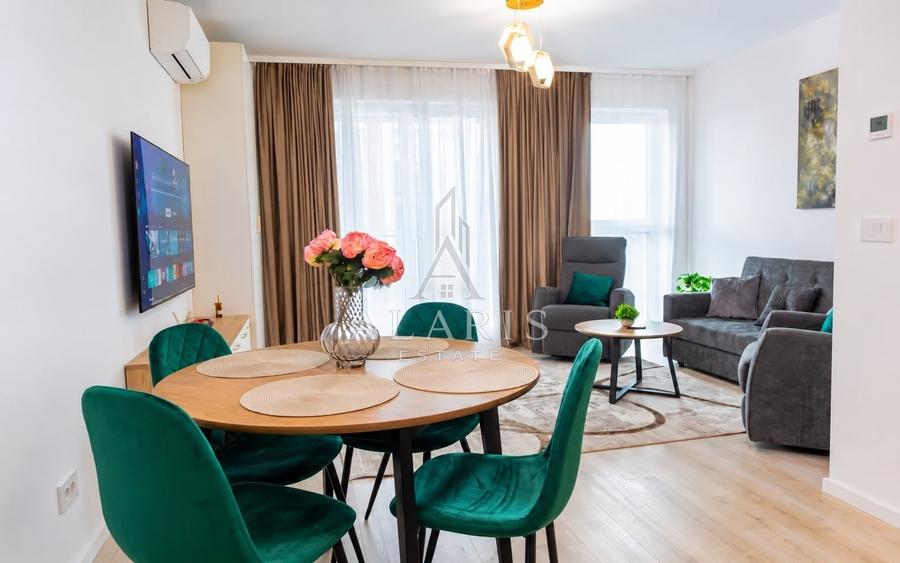 Apartament cu 2 camere semidecomandat, mobilat în Lipovei