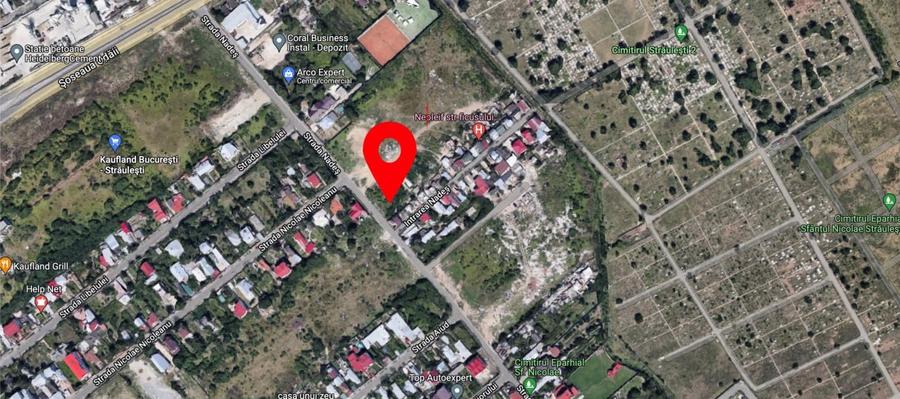 Teren Construcții intravilan de 2500 mp, în Bucureștii Noi