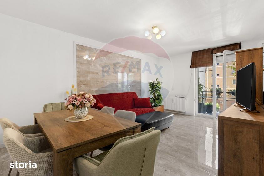 Apartament cu 2 camere decomandat, mobilat în Micălaca
