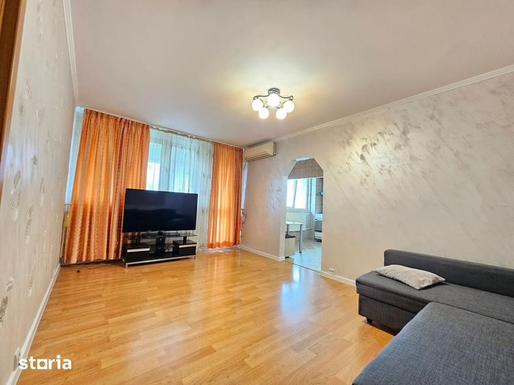Apartament cu 2 camere semidecomandat, mobilat în Grivița