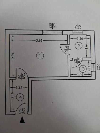 Garsonieră semidecomandată în Titan
