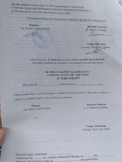 Teren de 162 mp, în Doicești