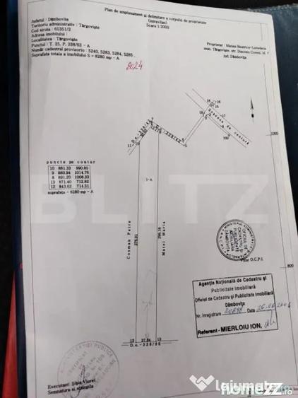 Teren de 8280 mp, în Central