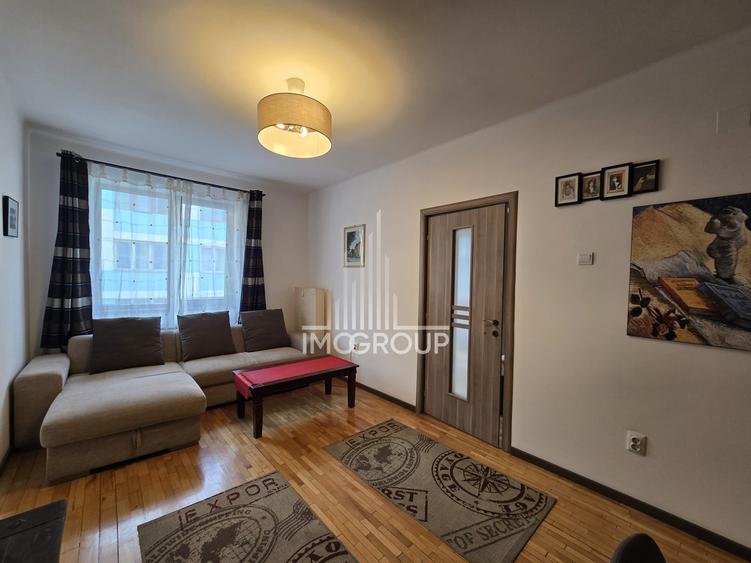 Apartament cu 2 camere semidecomandat, mobilat în Semicentral