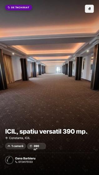 Spațiu comercial, de 390 mp, în ICIL