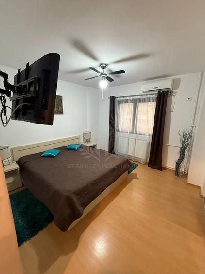 Apartament cu 2 camere decomandat, mobilat în Cantacuzino