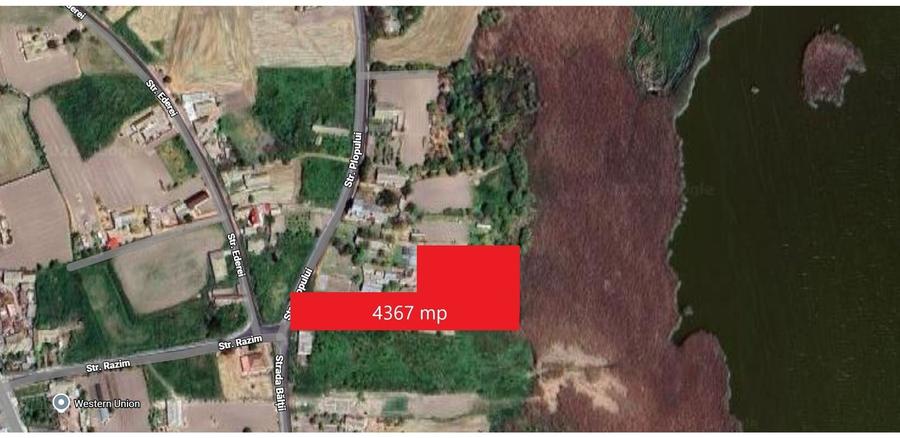 Teren agricol intravilan de 4367 mp, în Sălcioara