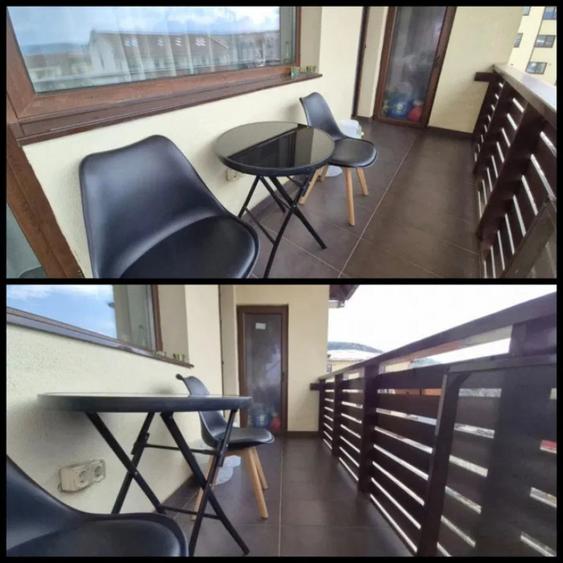 Apartament cu 3 camere 60 mp + balcon 8 mp Floresti zona Sub - 8