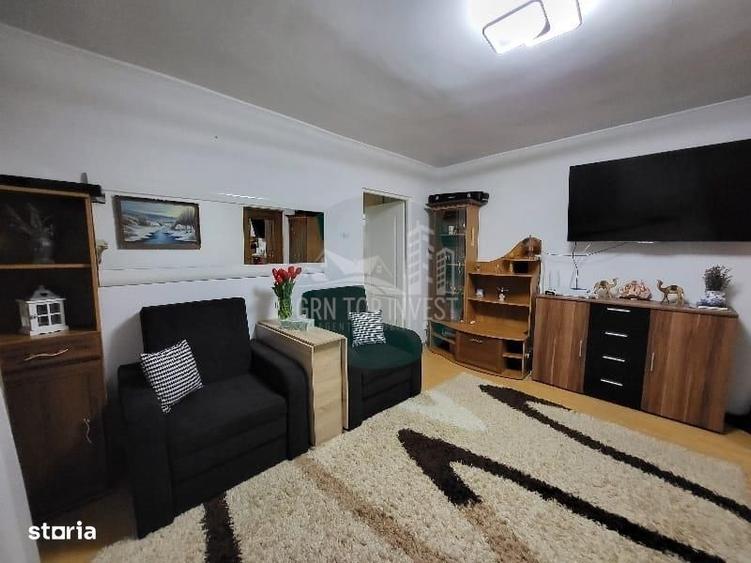 Apartament cu 2 camere semidecomandat, mobilat în Central