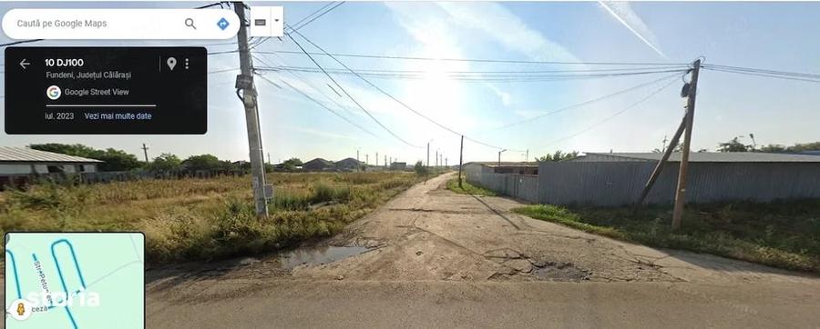 Teren de 10409 mp, în Fundeni