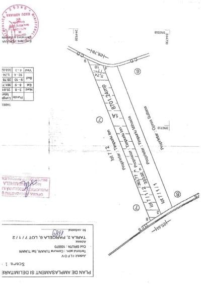 Teren Construcții intravilan de 17499 mp, în Tunari