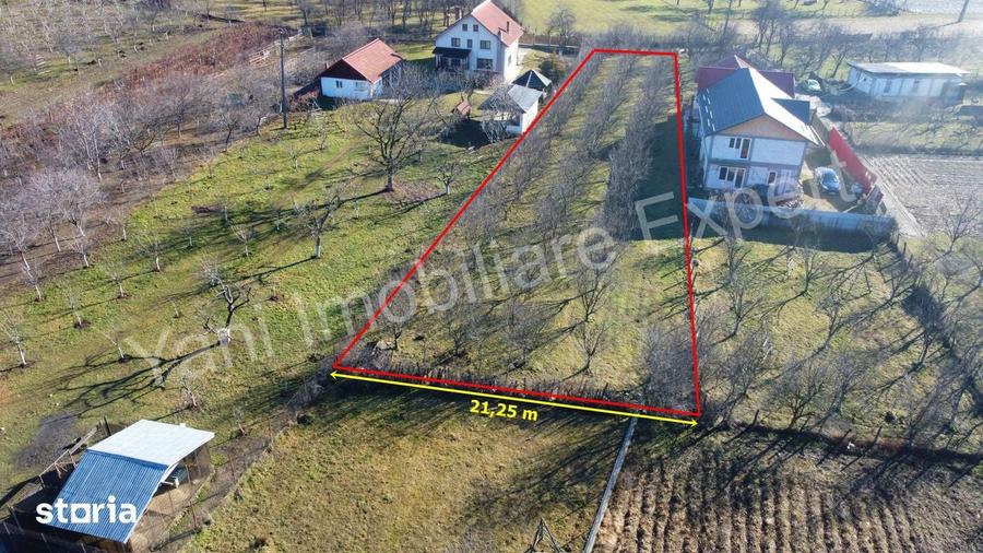 Teren de 1422 mp, în Corbeni