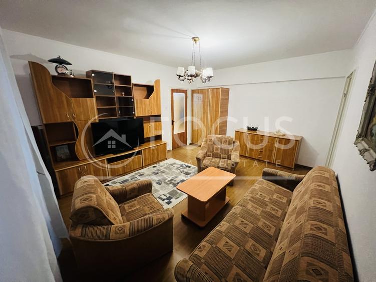 Apartament cu 2 camere semidecomandat, mobilat în Dorobanți
