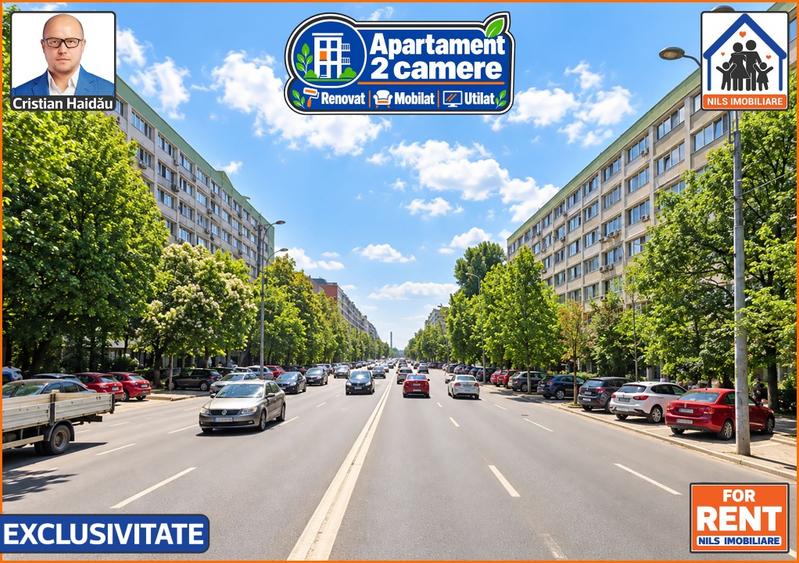 Apartament cu 2 camere decomandat în Unirii