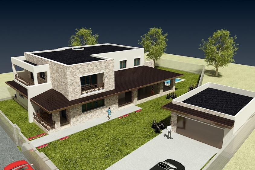 Casă individuală cu 6 camere cu Piscina în Iancu Nicolae