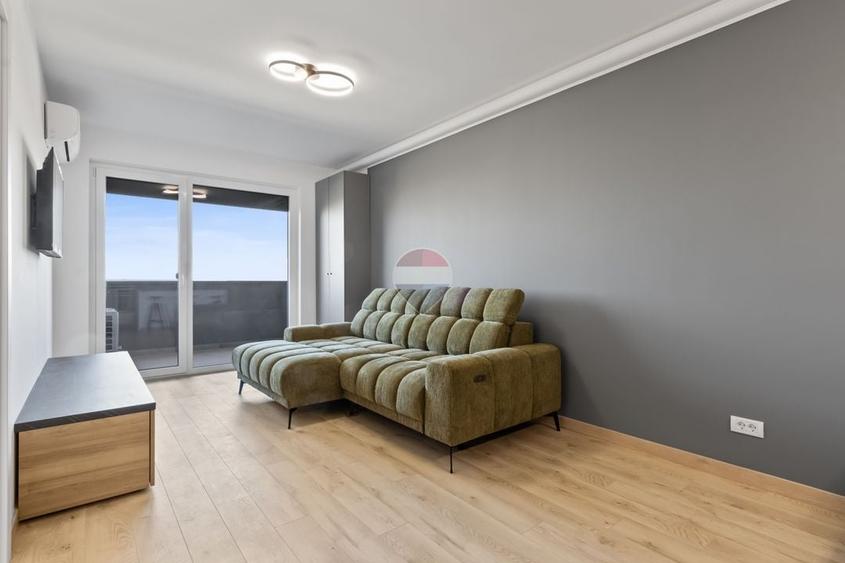 Apartament cu 2 camere semidecomandat, mobilat în UTA