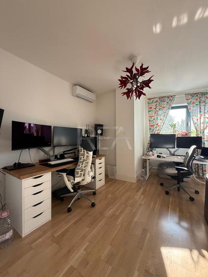 3 camere Barbu Văcărescu decomandat, centrală, et. 2 - 4