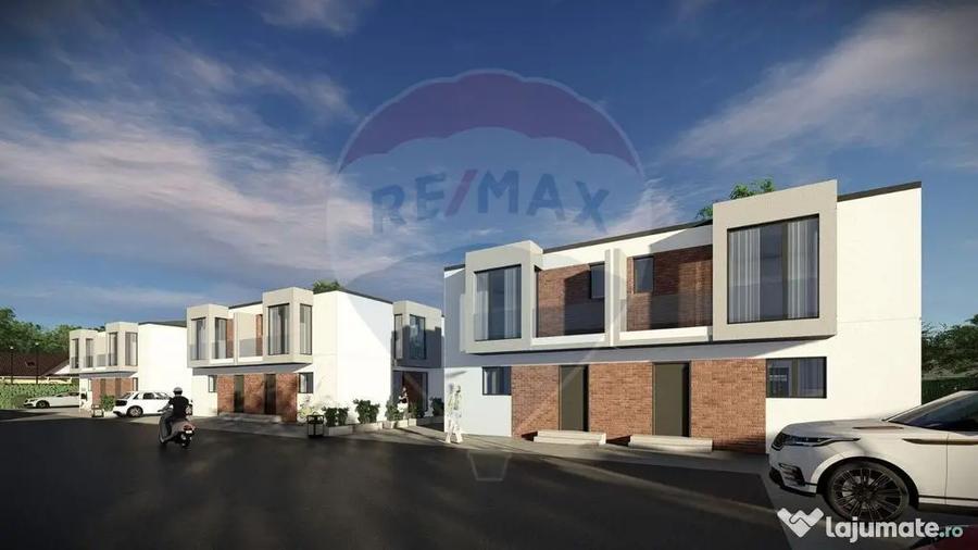 Casă cu 4 camere cu Teren 187 Mp în Tunari