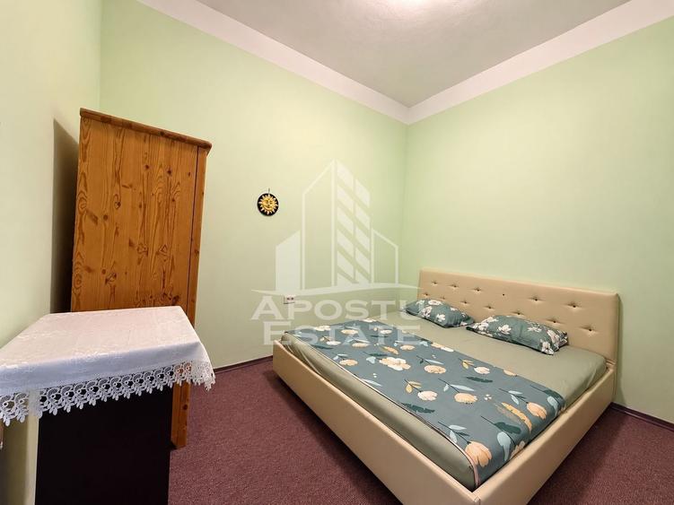 Apartament cu 3 camere semidecomandat, mobilat în Iosefin