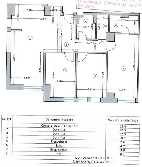 Apartament cu 4 camere decomandat, mobilat în Drumul Taberei