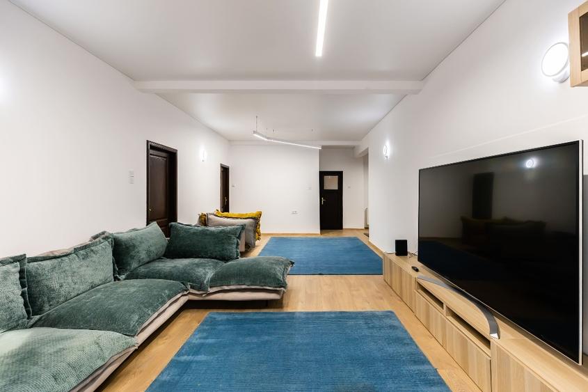 Apartament cu 3 camere decomandat, mobilat în Cișmigiu