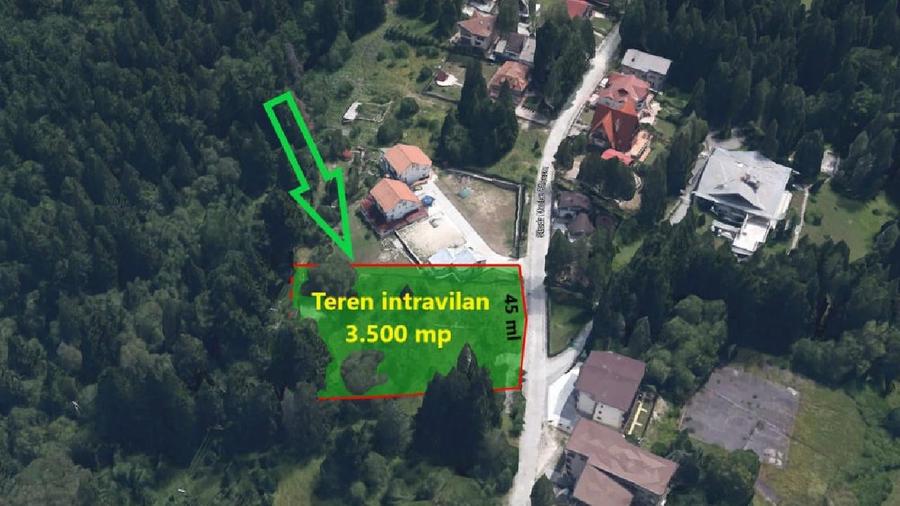 Teren Construcții intravilan de 3500 mp, în Cioplea