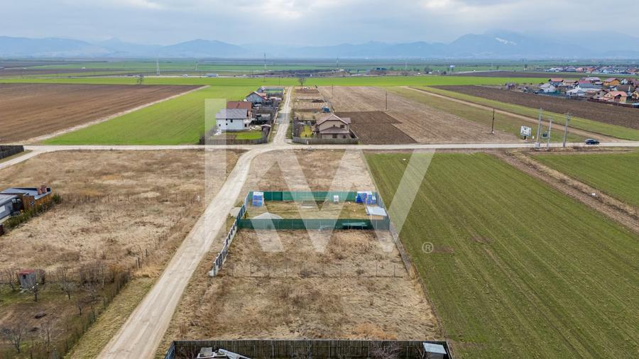 REZERVAT! Teren intravilan Hărman, 500 mp, zonă bună, vecinătăți construite - 9