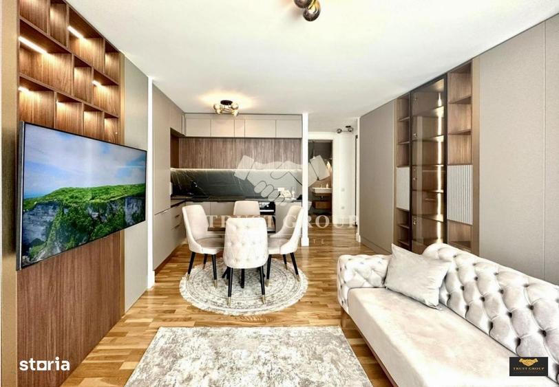 Apartament cu 3 camere, mobilat în Tei