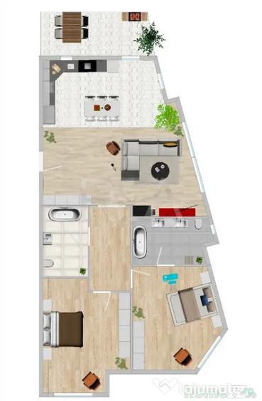 Apartament 2 camere bloc tip Boutique la 5 minute de Uniri - Bucuresti (Bucuresti-Ilfov) - 9