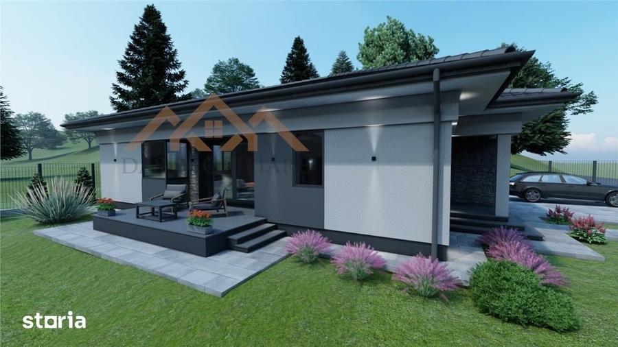 Casă cu 4 camere cu Teren 485 Mp în Recea