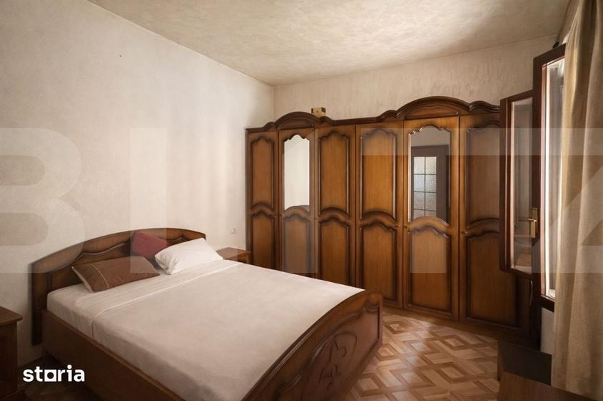 Apartament cu 2 camere, 70 mp + curte, boxa - zona ultracentrala din A - 5