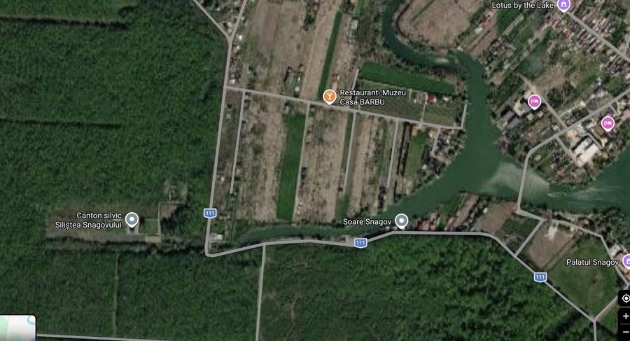 Teren Construcții intravilan de 820 mp, în Siliștea Snagovului
