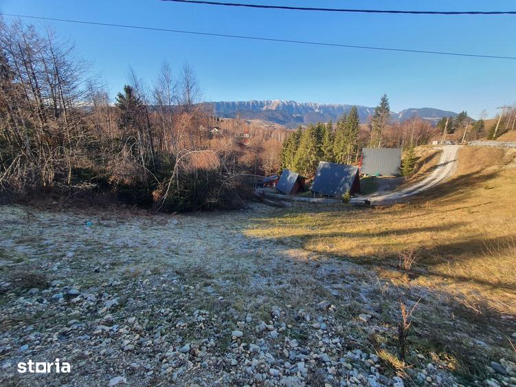 Teren de 6000 mp, în Bran