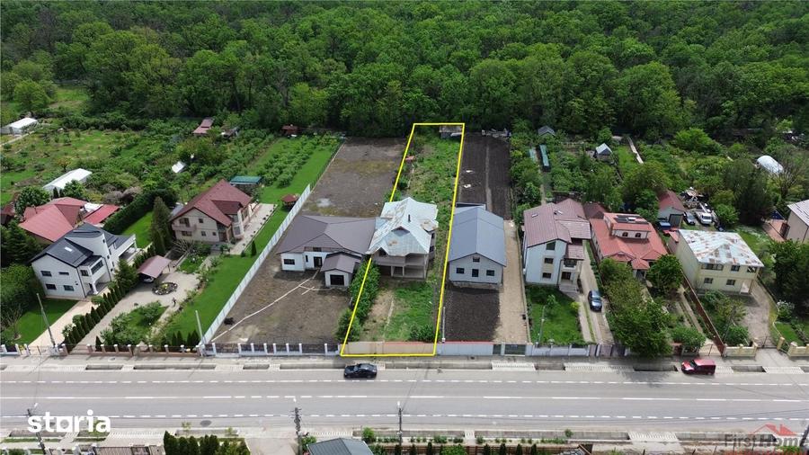 Casă cu 6 camere cu Teren 1012 Mp în Vânători
