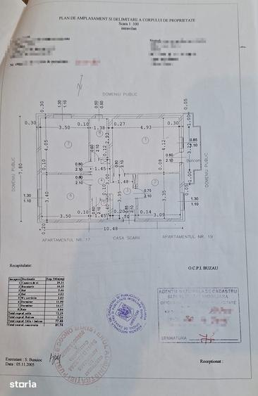 Apartament cu 3 camere în Unirii Nord