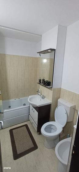 Apartament 2 camere finisat , mobilat si utilat , etaj intermediar - 5