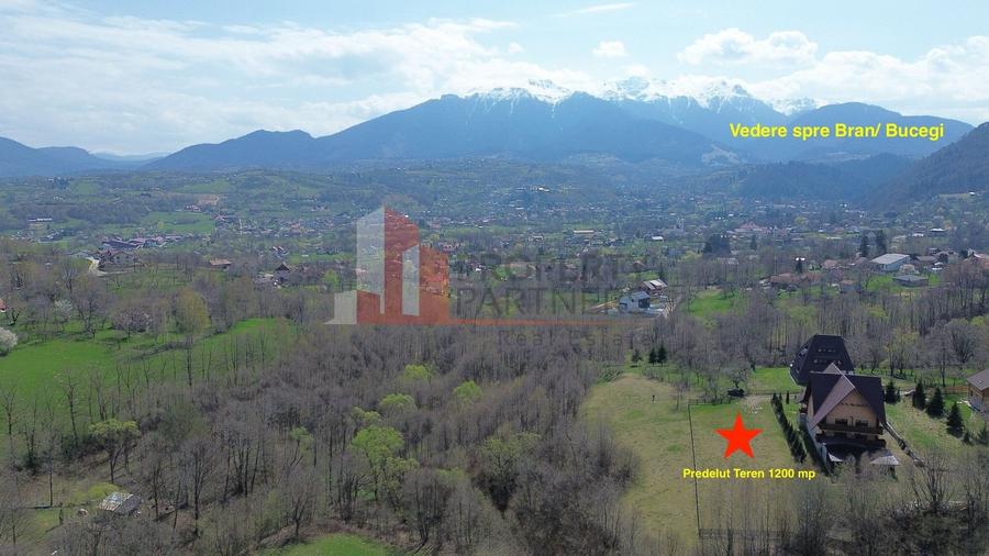 Teren Construcții intravilan de 1200 mp, în Bran