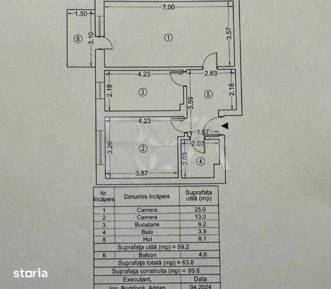 Apartament 2 Camere | Exigent Plaza Faza 5 | in curs de amenajare - 1