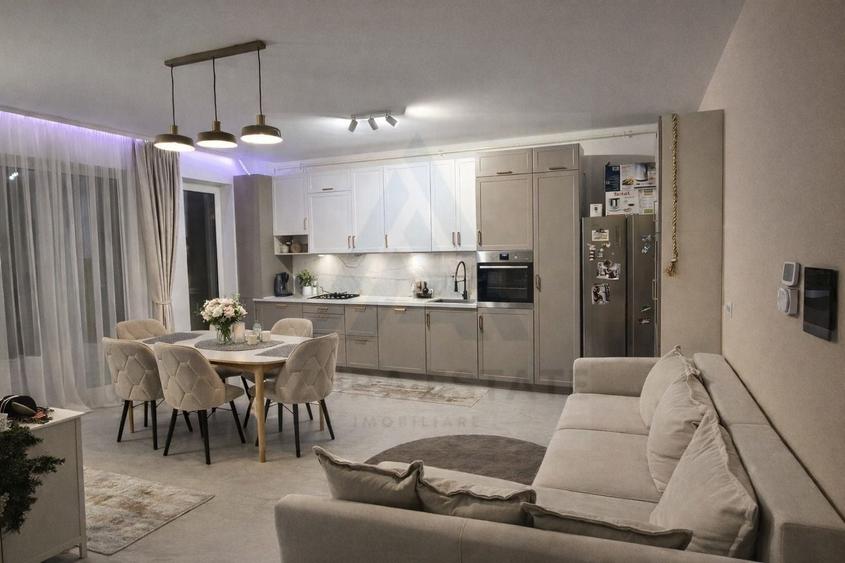 Apartament cu 3 camere decomandat, mobilat în Lazaret