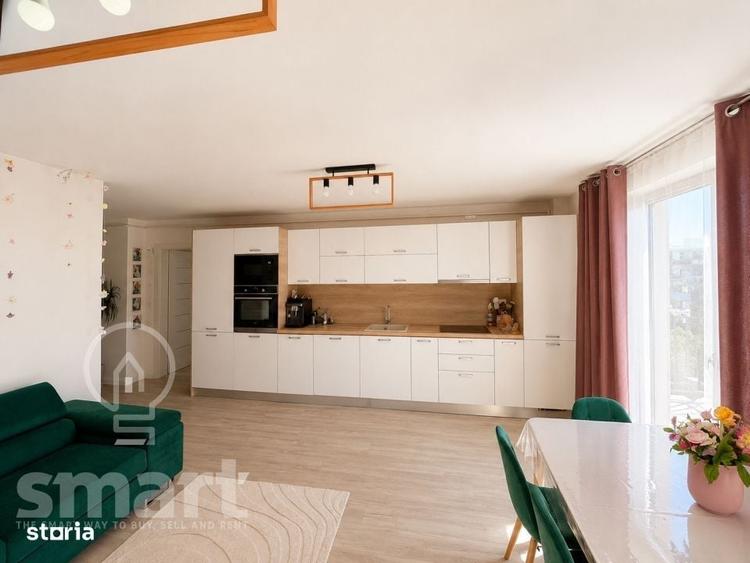 Apartament 3 camere de vanzare panoramic 67 mp 2 bai Dambu Rotund - 1