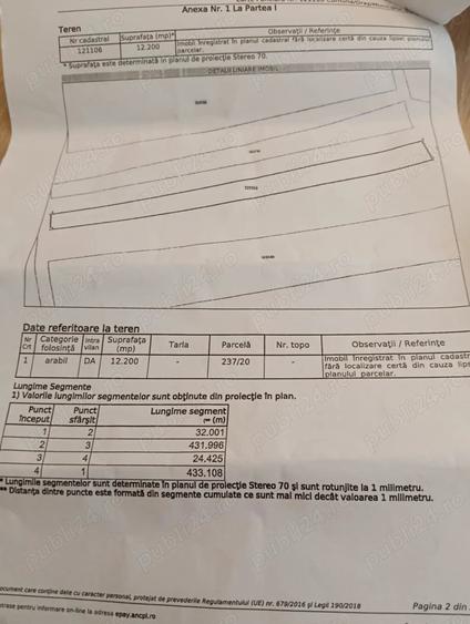Teren de 12200 mp, în Central