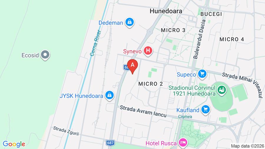 Apartament cu 3 camere semidecomandat în Central