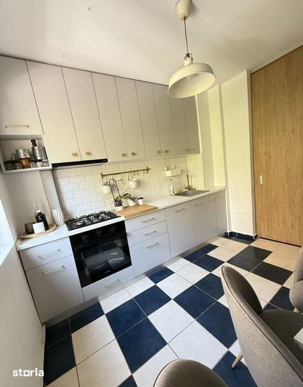 Apartament cu 2 camere semidecomandat, mobilat în Tineretului