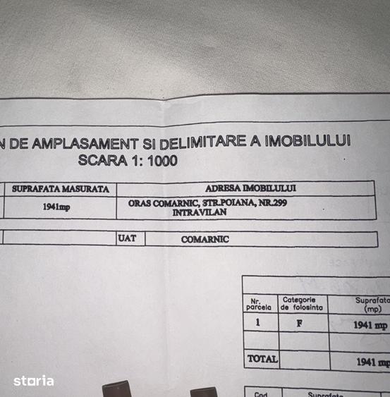 Teren de 1941 mp, în Central