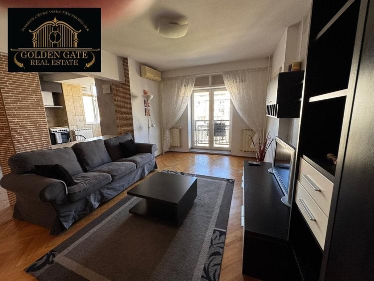 Apartament cu 2 camere semidecomandat, mobilat în Decebal