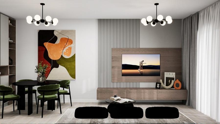 Apartament cu 2 camere în Theodor Pallady