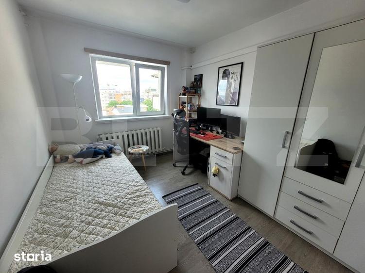 Apartament cu 4 camere decomandat, mobilat în Mărăști