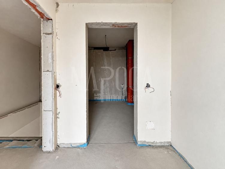 Penthouse cu 3 camere semidecomandat în Bună Ziua